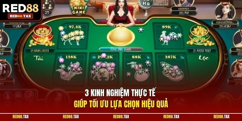 3 kinh nghiệm thực tế giúp tối ưu lựa chọn hiệu quả