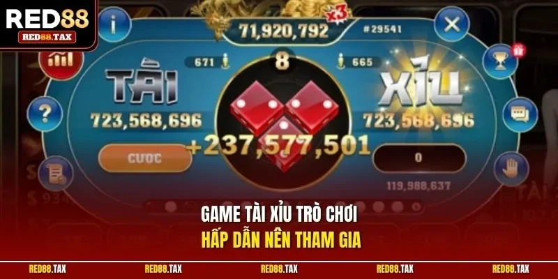 Game Tài xỉu trò chơi hấp dẫn nên tham gia 