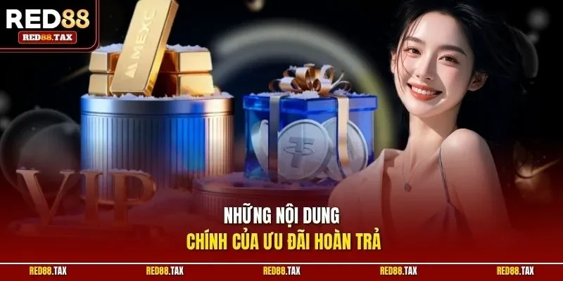 Những nội dung chính của ưu đãi hoàn trả