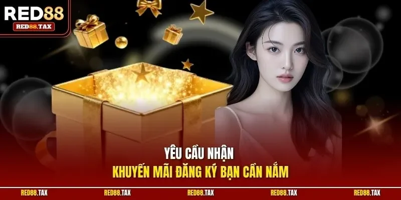 Yêu cầu nhận khuyến mãi đăng ký bạn cần nắm